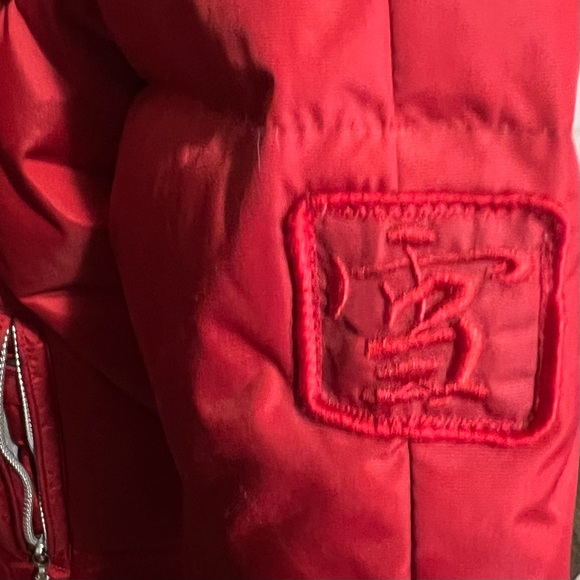 Fera Platinum red puffer ski jacket size women’s 8. - Picture 9 of 9